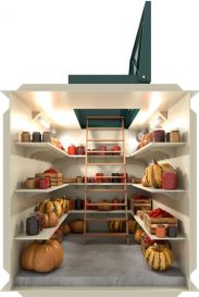 Внешний вид и устройство Гринлос Погреб Погреб ЛК 1500*2000*2000