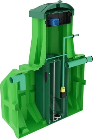 Септик в разрезе